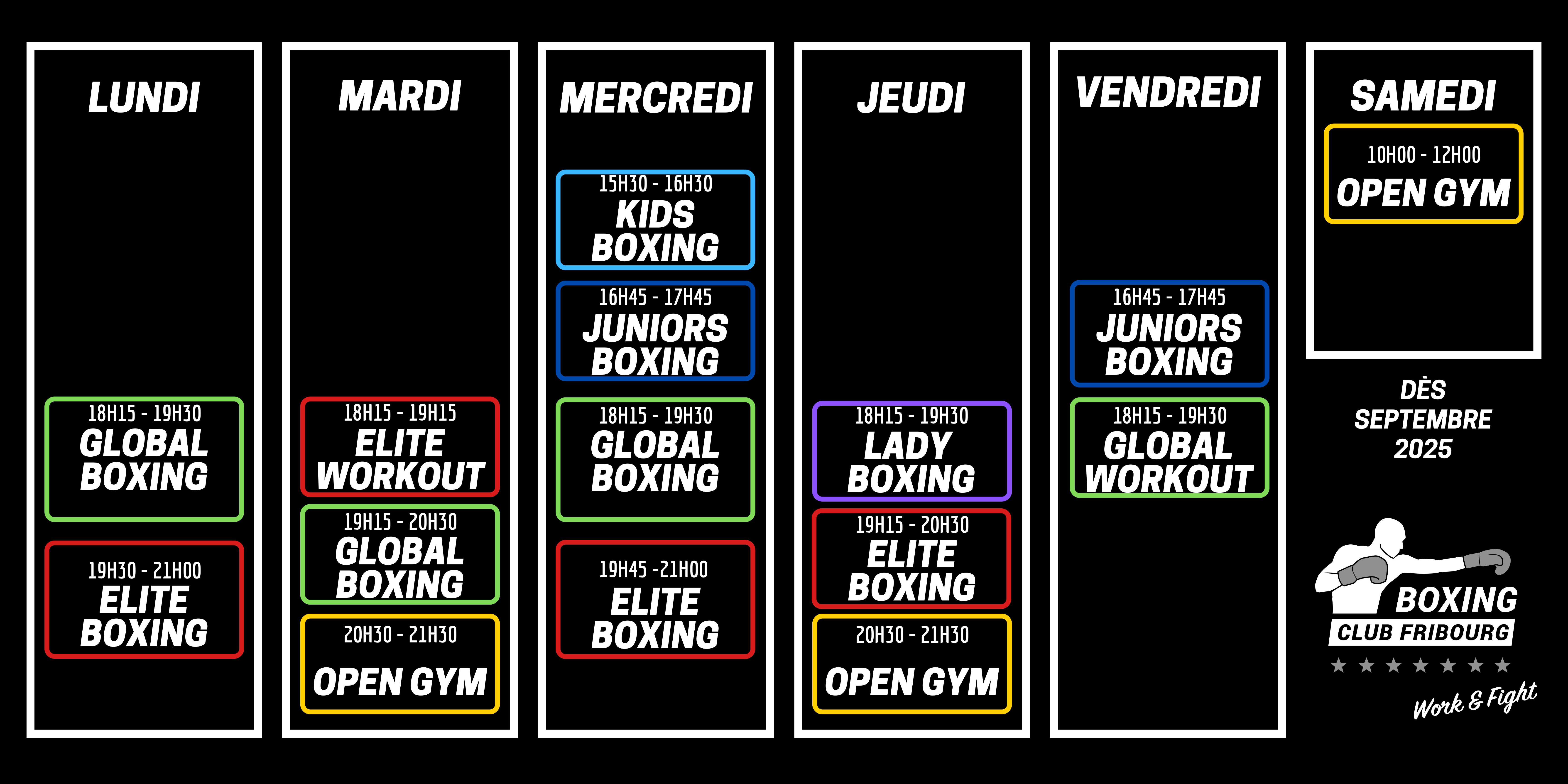 Horaire web 2025_ fond noir blanc Horaire septembre 2024